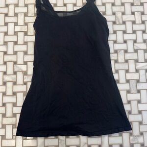 lululemon athletica Black Tank Top